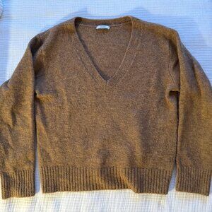 Carmel AYR V-Neck Alpaca Sweater